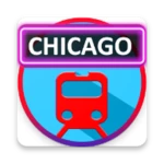 chicago cta train bus tracker android application logo